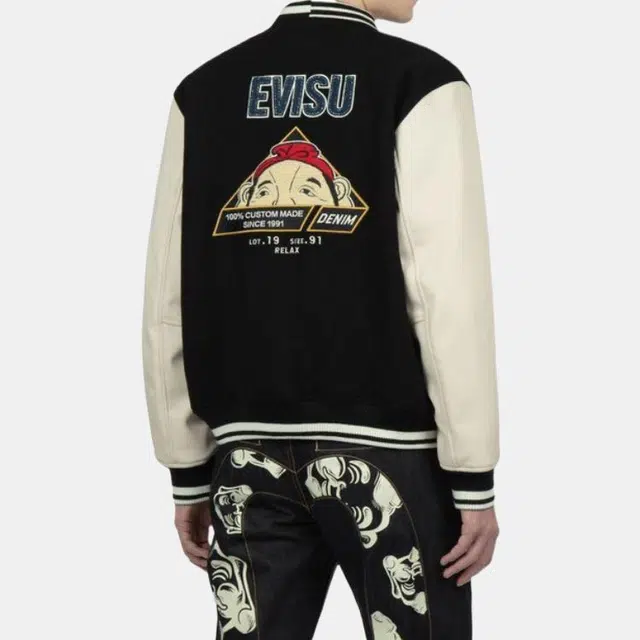 EVISU FW22 Baseball Jacket