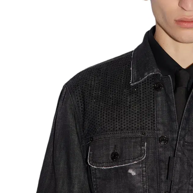 DSQUARED 2 Ibra Boxy Jean Jacket