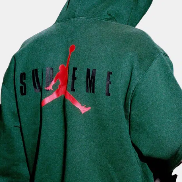 Supreme x Jordan Fleece Hoodie