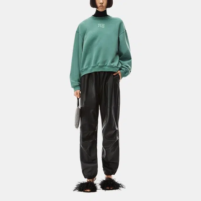 Alexander Wang SS22 Green Sweatshirt