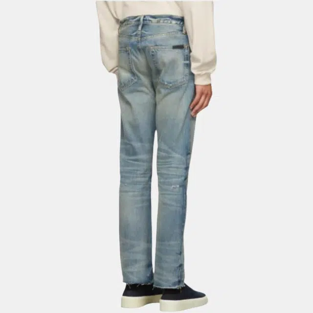 Fear of God Essentials FW22 5 Pocket Jean Indigo