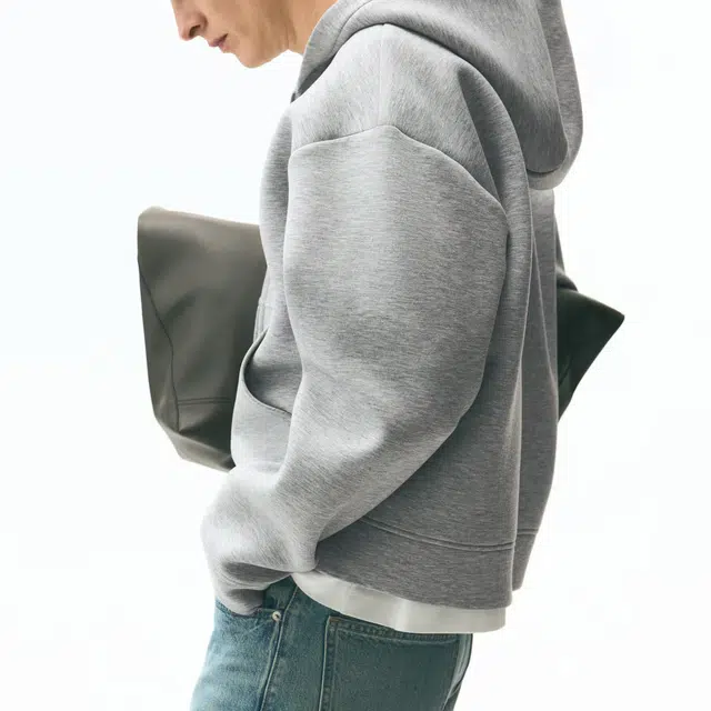 H&M Loose Fit Zip Hoodie