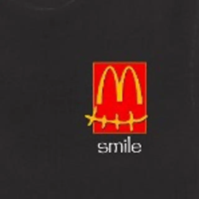 Travis Scott Cactus Jack x McDonald Smile T-Shirt T