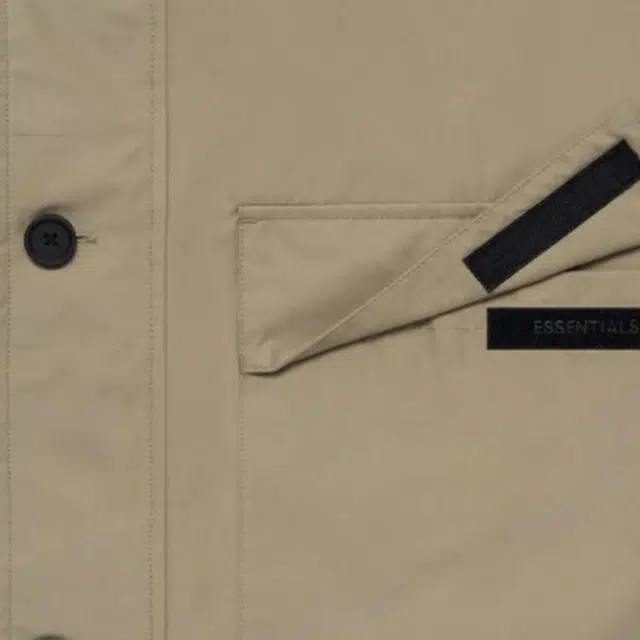Fear of God Essentials SS22 Barn Jacket Oak