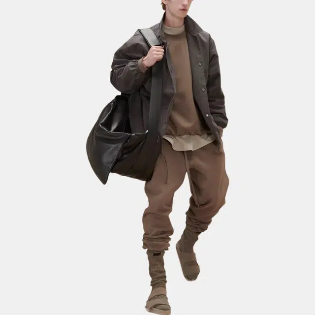 Fear of God Essentials Coaches Jacket Wood