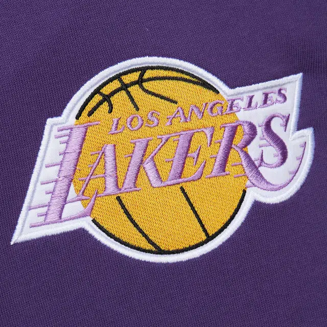 Mitchell Ness Ervin Johnson Purple Los Angeles Lakers Magic