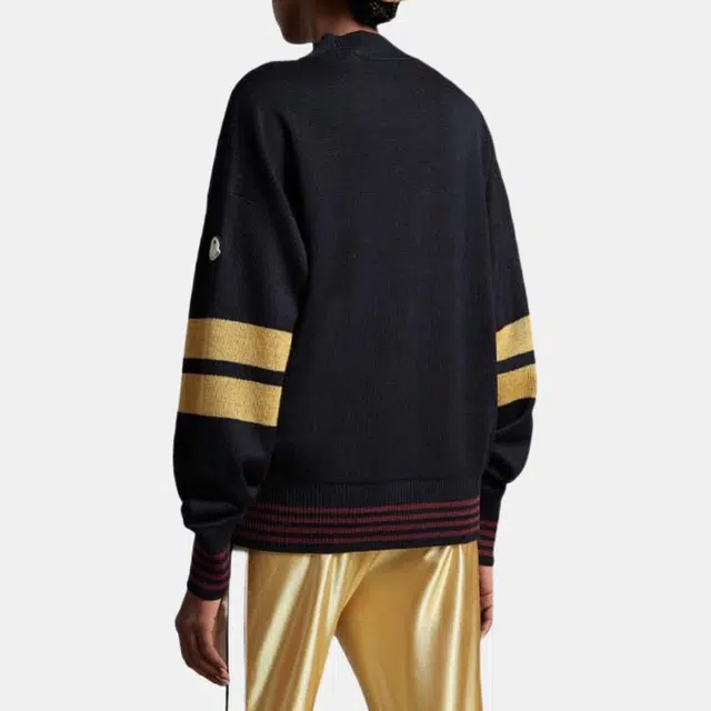 Moncler x Palm Angels Cartoon Bear Sweater Navy