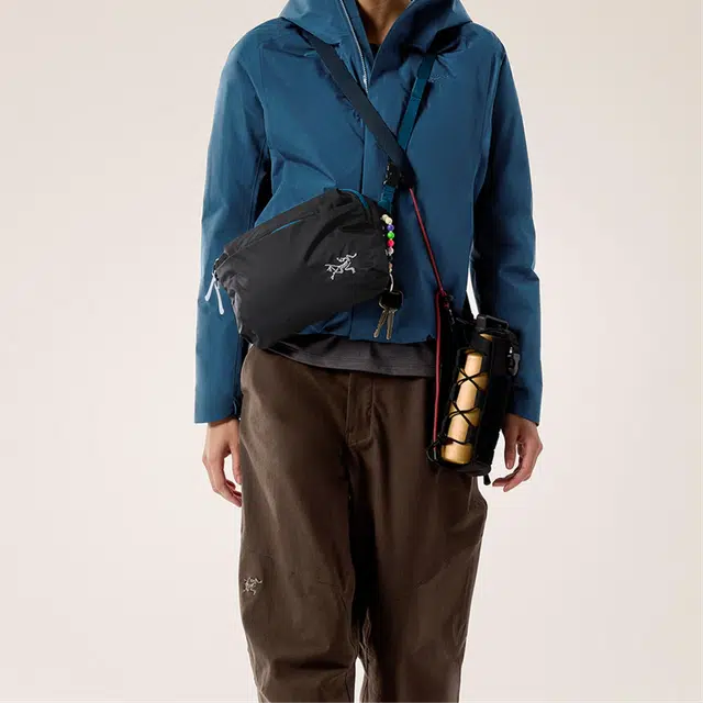 Arcteryx Heliad Nylon Shoulder Bag Black