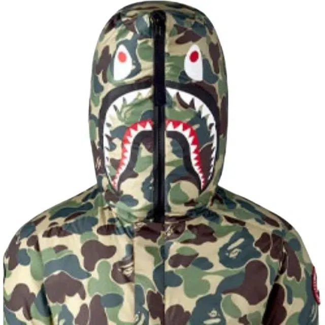 Canada Goose x BAPE x CONCEPTS FW21 Crofton PUFFER Shark