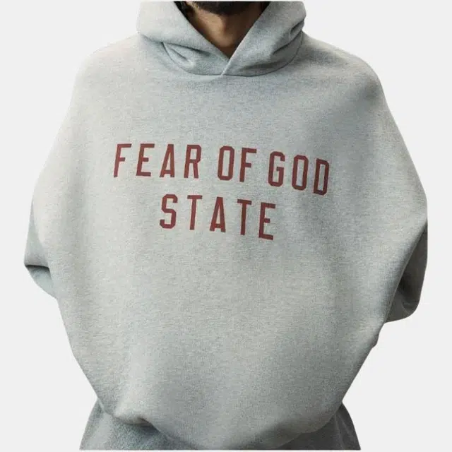 Fear of God Essentials Fleece Hoodie Oatmeal Heather