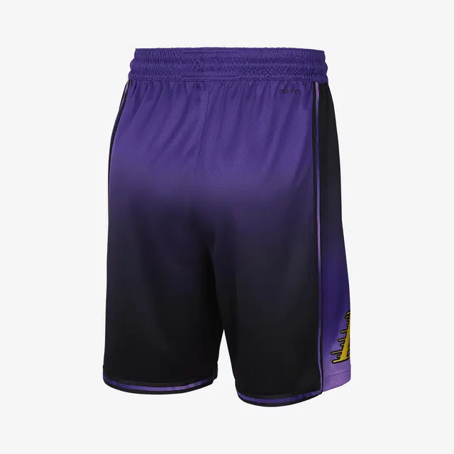 Nike x NBA Los Angeles Lakers Basketball Shorts Black
