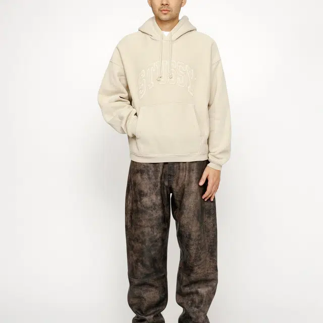 Stussy SS24 EMBROIDERED RELAXED HOODIE