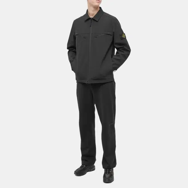 Stone Island Light Soft Shell-R Black
