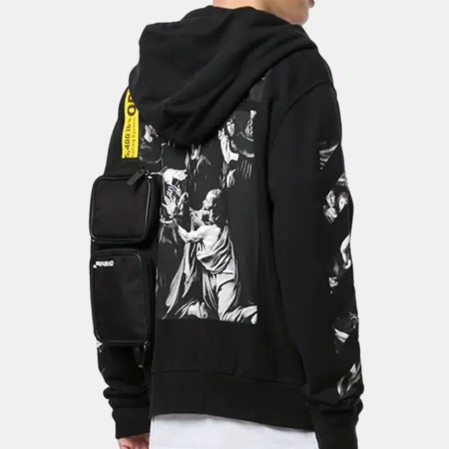 OFF-WHITE Hoodie Black