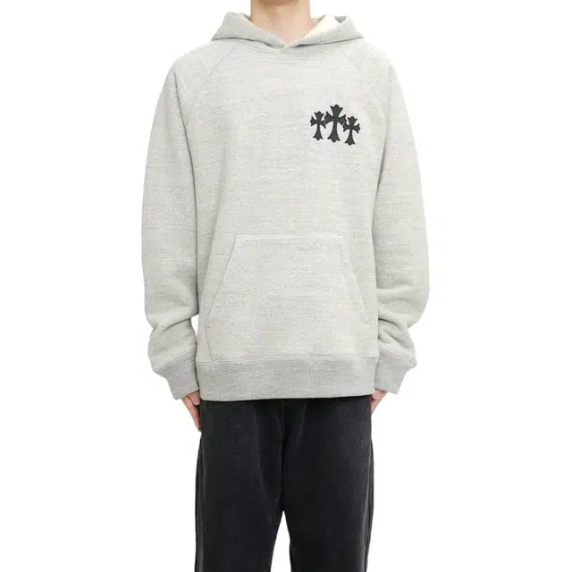 Chrome Hearts Hoodie Grey