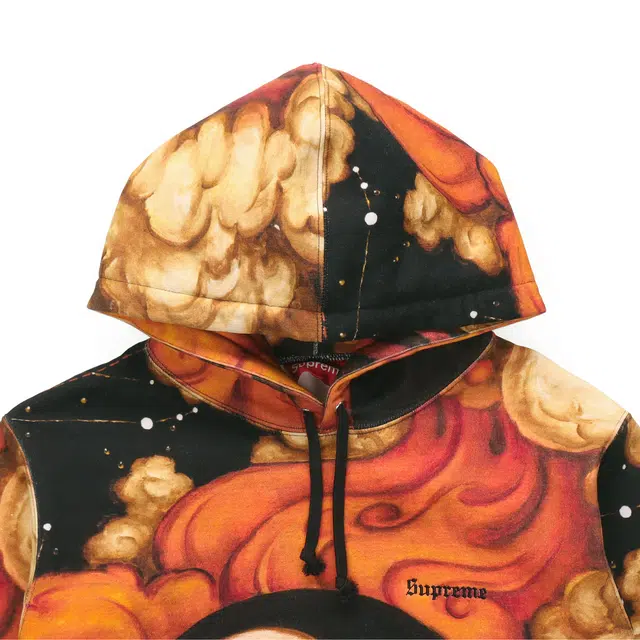 Supreme FW19 Week 1 Martin Wong 8-Ball Hooded Sweatshirt