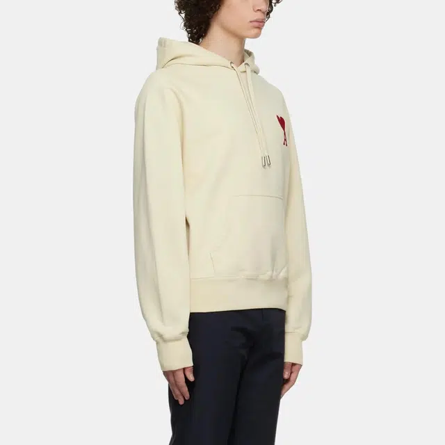 AMIPARIS FW22 Classic Logo Hoodie White