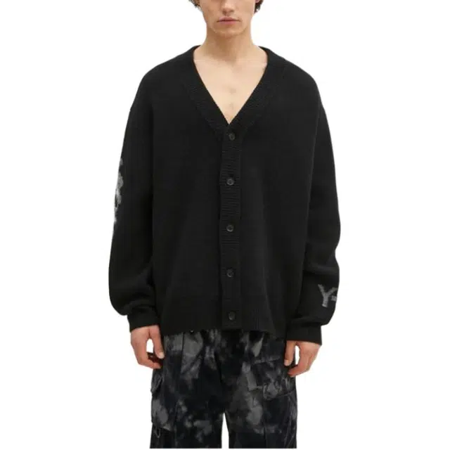 Y-3 Graphic Knit Cardigan V