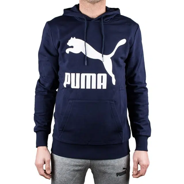 PUMA CLASSICS LOGO Hoody TR Peacoat
