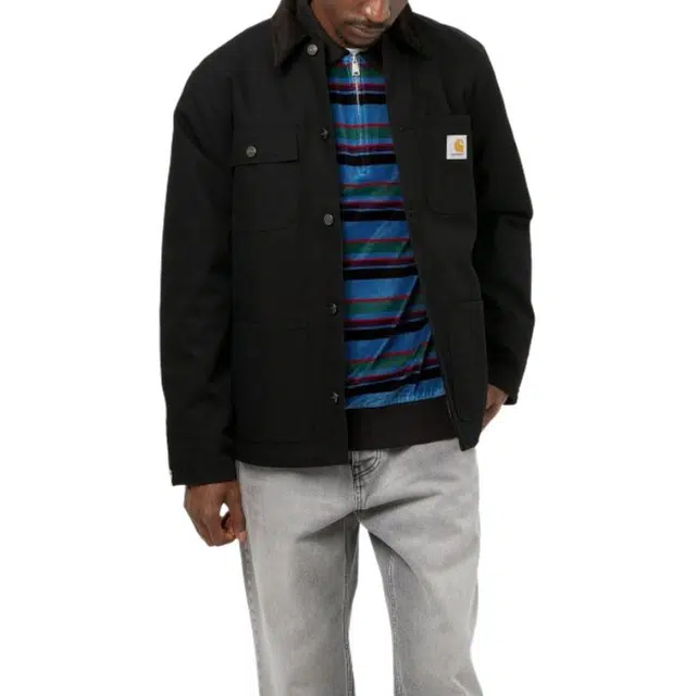 Carhartt WIP Michigan Coat logo