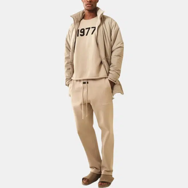 Fear of God Essentials Storm Jacket Oak Logo