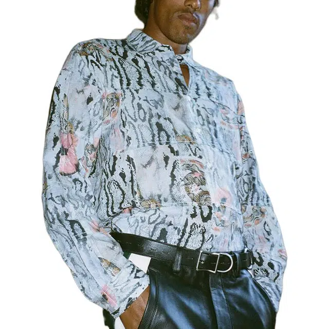 Supreme x Martine rose FW24 WEEK4 Patchwork Shirt