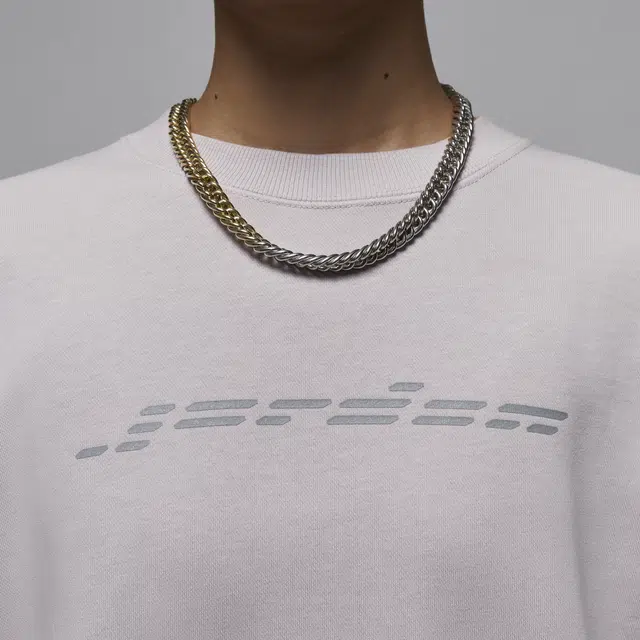 Jordan Brooklyn Fleece White Gold Purple