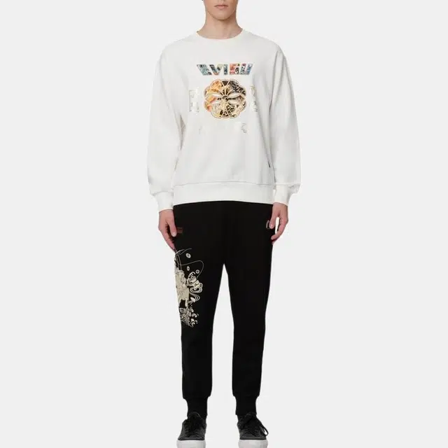 EVISU AW22 Koi Wave Logo Sweatshirt