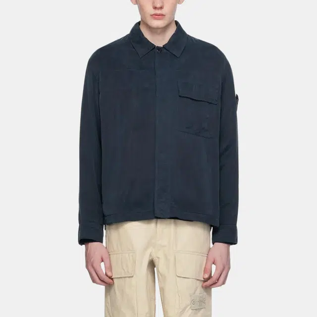 Stone Island SS24 Blue Shirt
