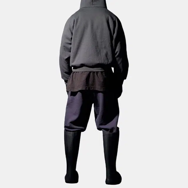 YEEZY x Gap x Balenciaga Logo Shrunken Hoodie