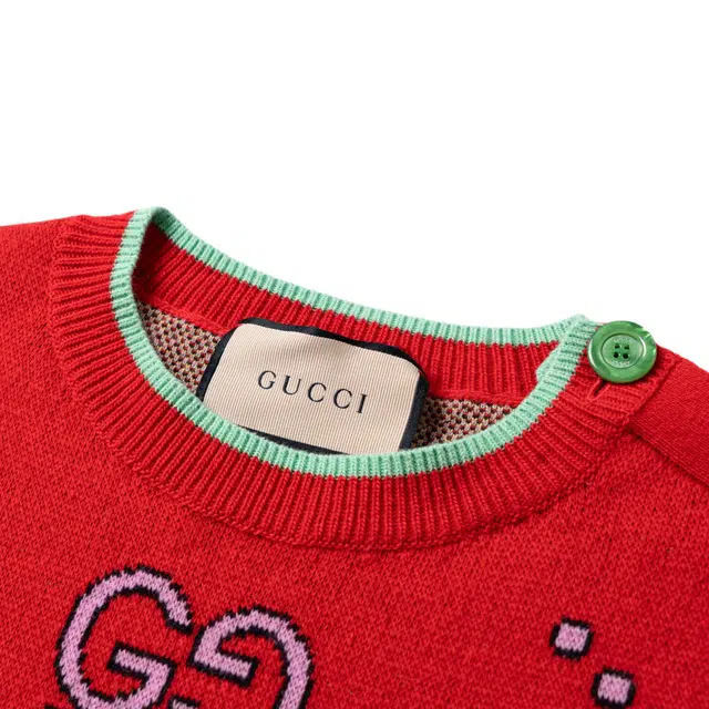 Gucci SS24 GG Dinosaur Print Sweater