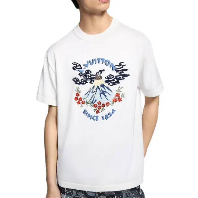 Louis Vuitton x Nigo FW25 Embroidered Tee