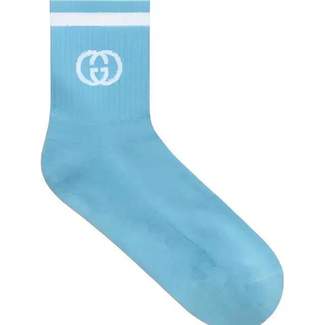 Gucci x adidas Striped Logo Socks Blue