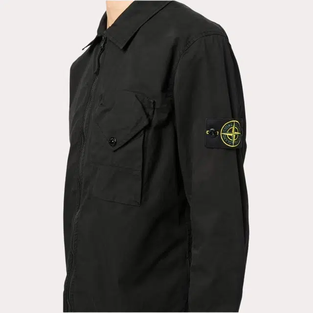 Stone Island FW23 Long Sleeve Shirt Black