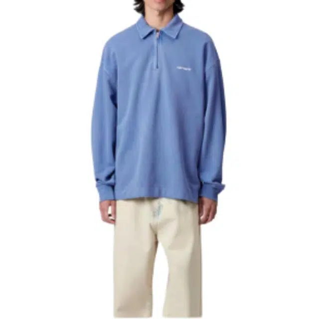 Carhartt WIP SS25 Piqu Script Sweatshirt Polo