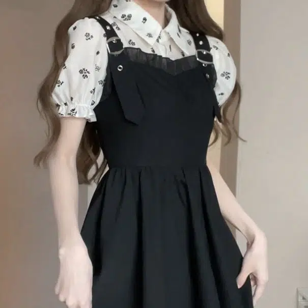 松本丧丧 新款系列 玫瑰满印花色衬衫 女款