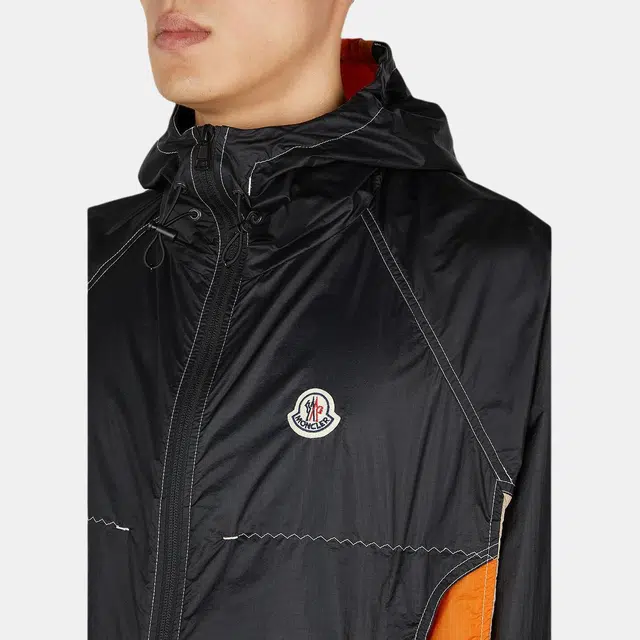 Moncler FW23 Colorblock Hooded Jacket