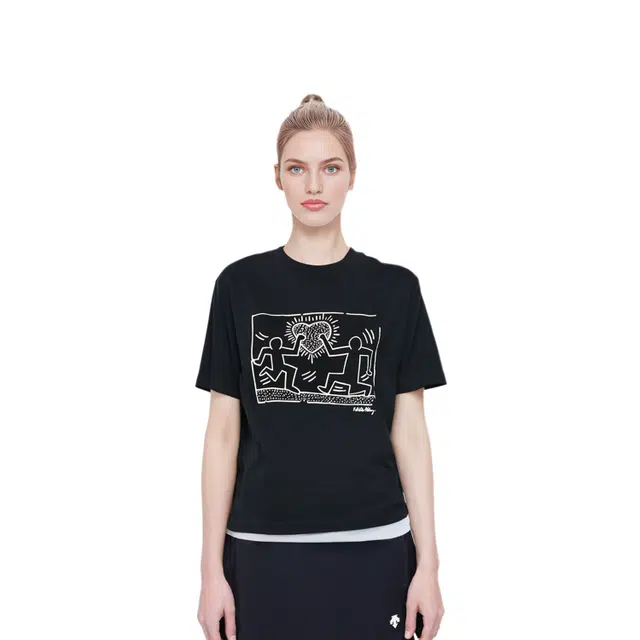 UNIQLO x Keith Haring Black T-Shirt