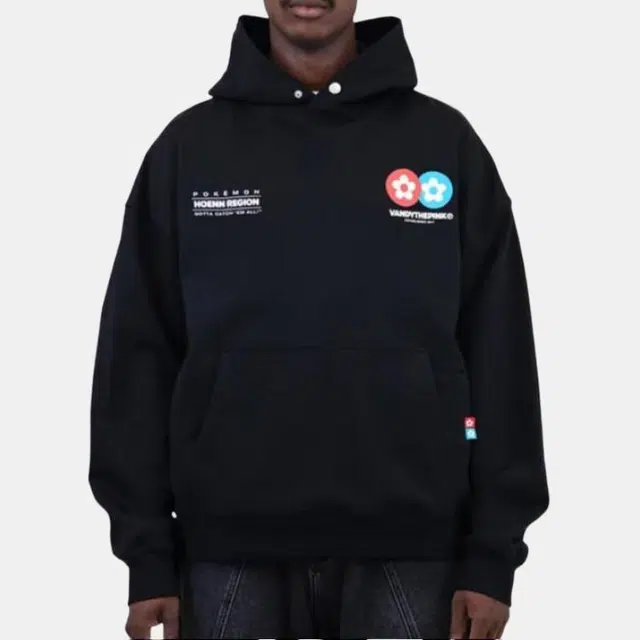 Vandy The Pink x Pokemon Hoodie Black