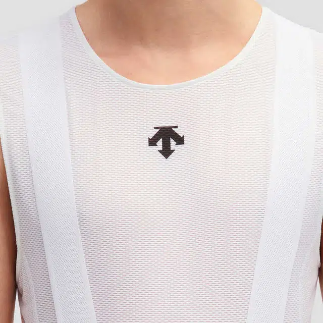 DESCENTE CYCLING LOGO WT-Bright White Tpg