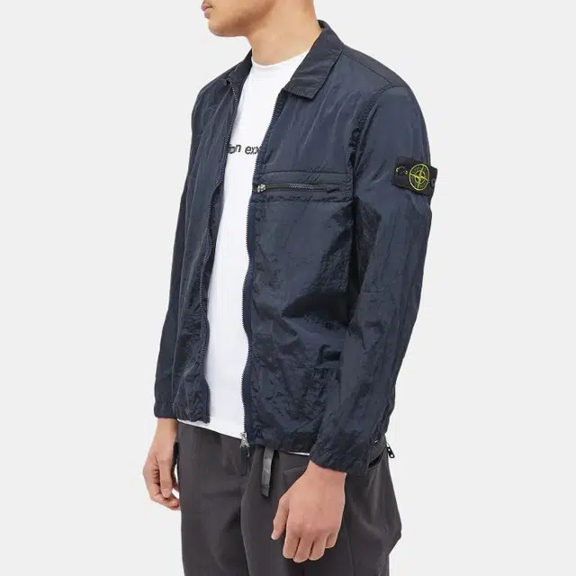 Stone Island Nylon Meta Jacket Blue