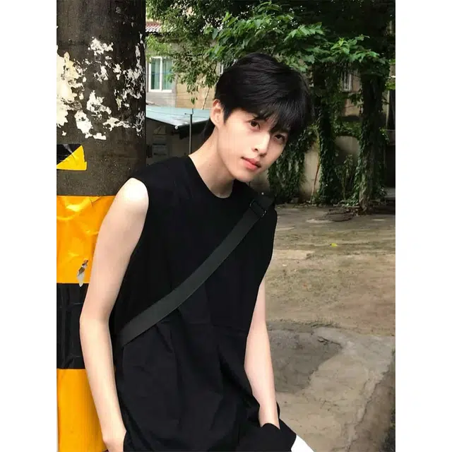 徐百货 坎肩外穿美式潮牌健身服内搭运动百搭速干无袖打底衫夏季背心 男女同款