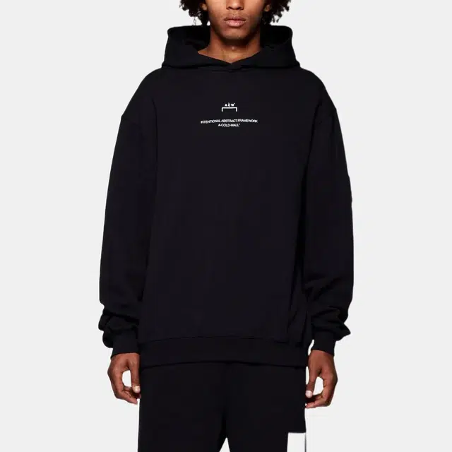 A-COLD-WALL* SS23 Logo Hoodie Black