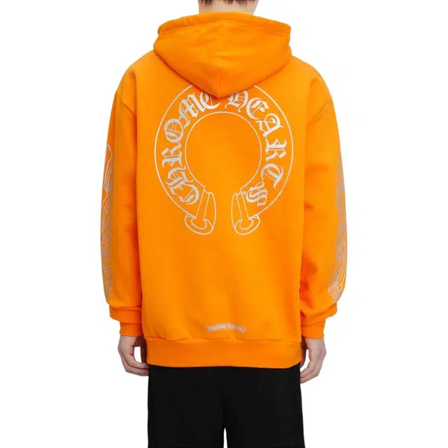 Chrome Hearts Hoodie Orange