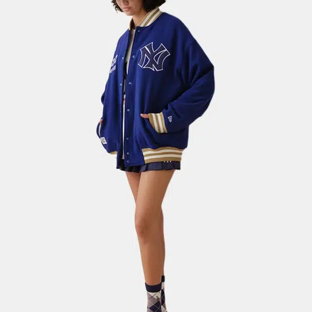 New Era x MLB FW24 Retro Stadium Series Navy Jacket