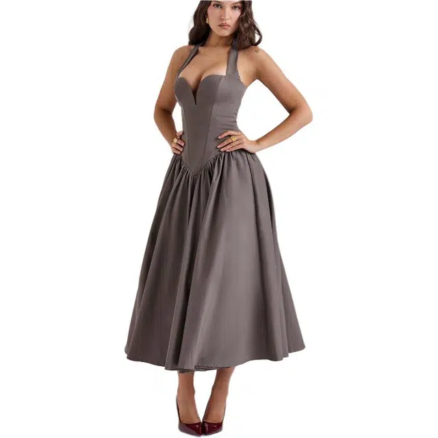 HOUSE OF CB COQUETTE GREY