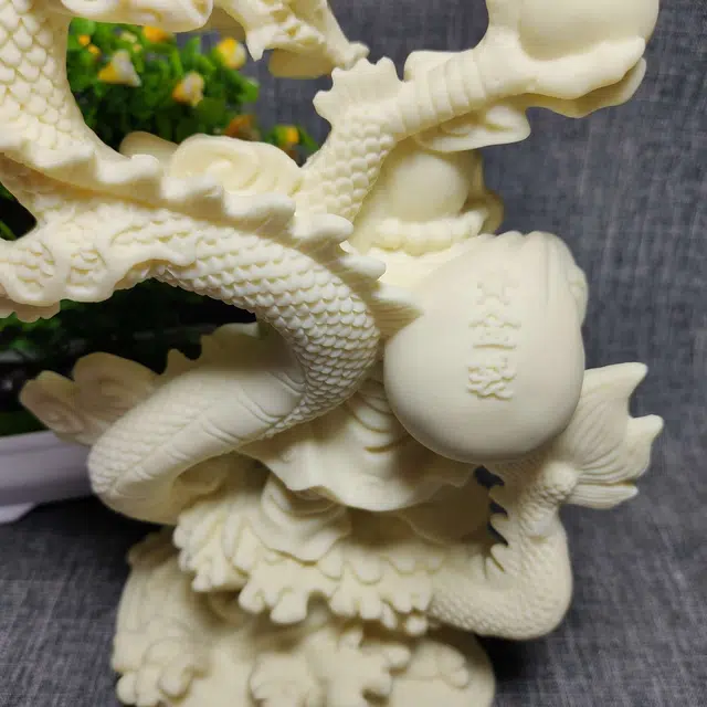 爵倾 《御龙弥勒》 象牙果 摆件 男女同款情侣款