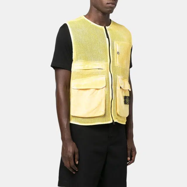 Stone Island Vest Yellow
