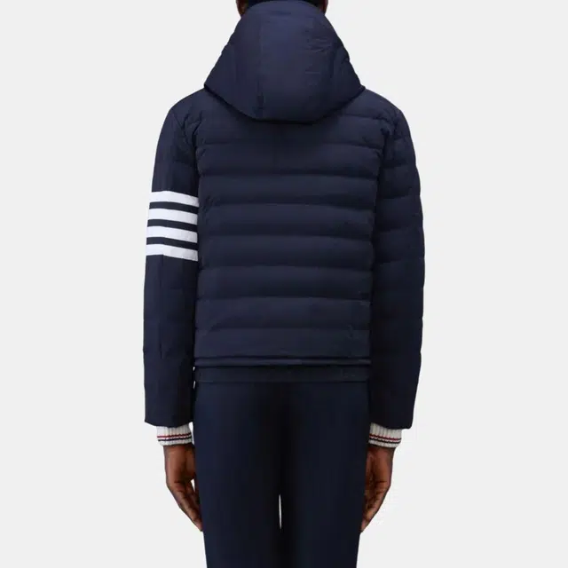 Thom Browne Hooded Jacket Navy