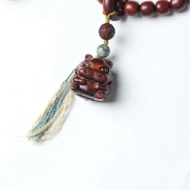 爵倾 马到成功 血檀 木作手链 男女同款情侣款